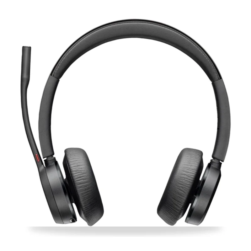 Auriculares Inalámbricos Poly Voyager 4320 UC + Adaptador BT700 + Base de Carga/ con Micrófono/ Bluetooth/ Negros