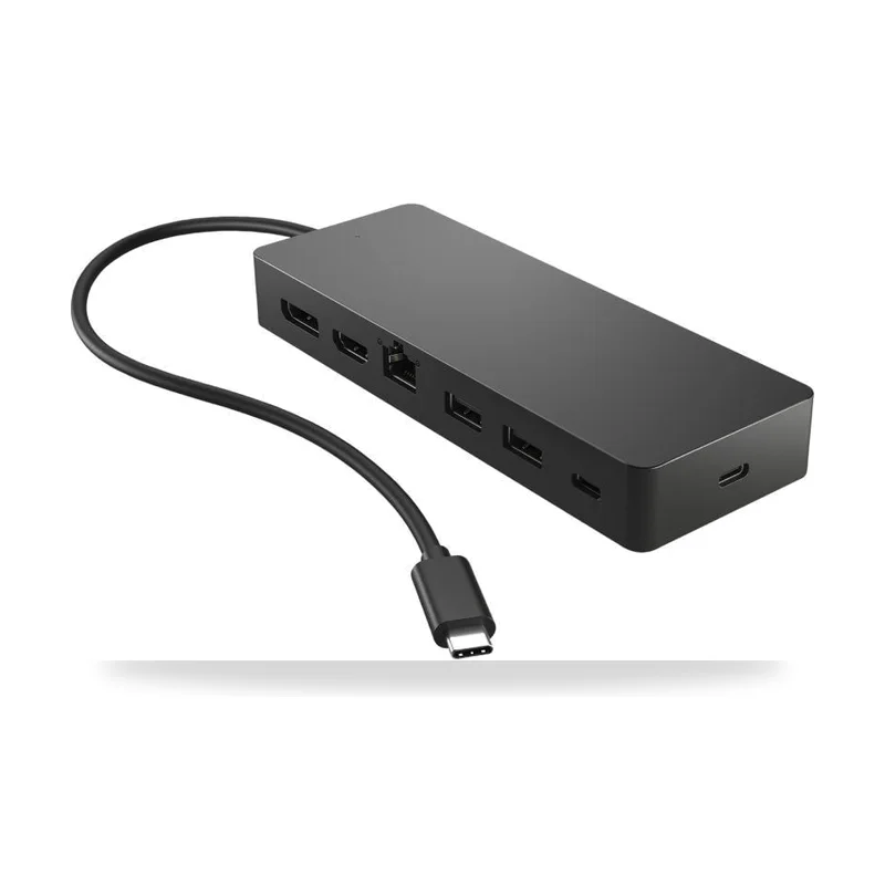 Docking USB Tipo-C HP 50H55UT/ 1xUSB Tipo-C/ 2xUSB/ 1xHDMI 4K/ 1xDisplayPort/ 1xRJ45/ 1xUSB Tipo-C PD