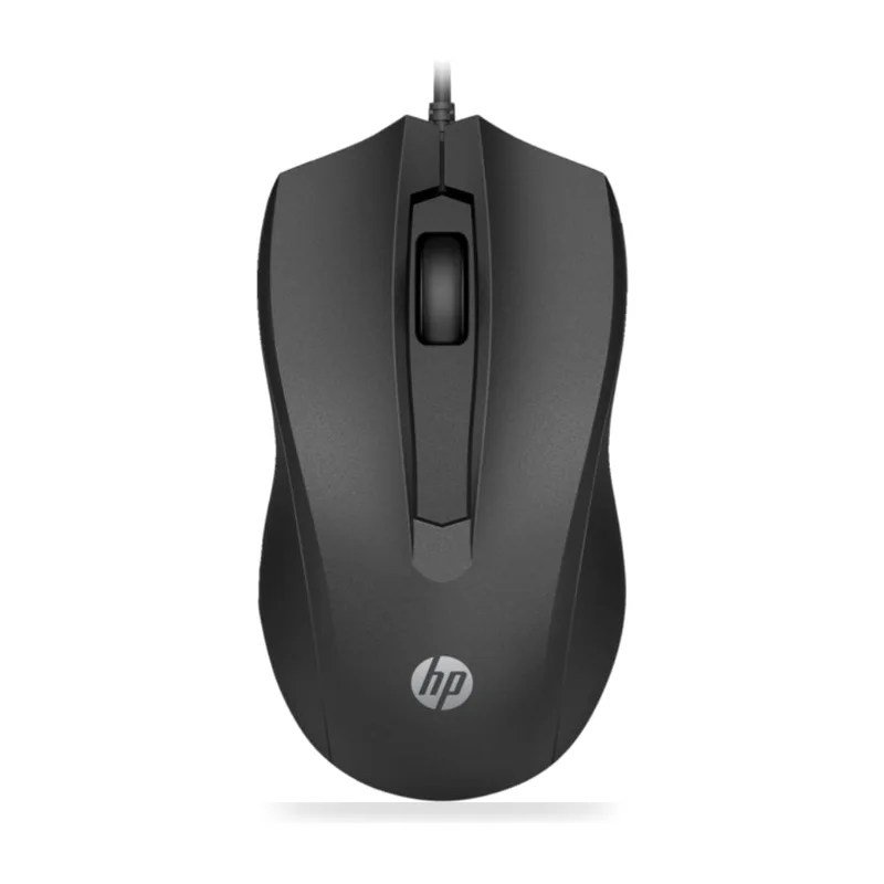 Ratón HP 105/ Hasta 1600 DPI/ Negro