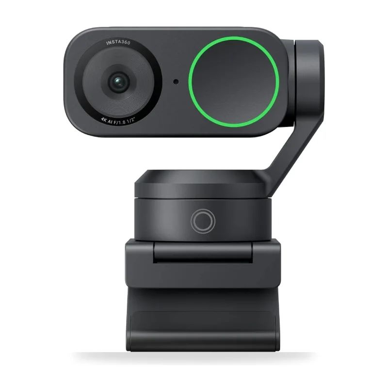 Webcam Insta360 Link 2/ Seguimiento de IA/ Control por gestos/ 3840 x 2160 4K UHD