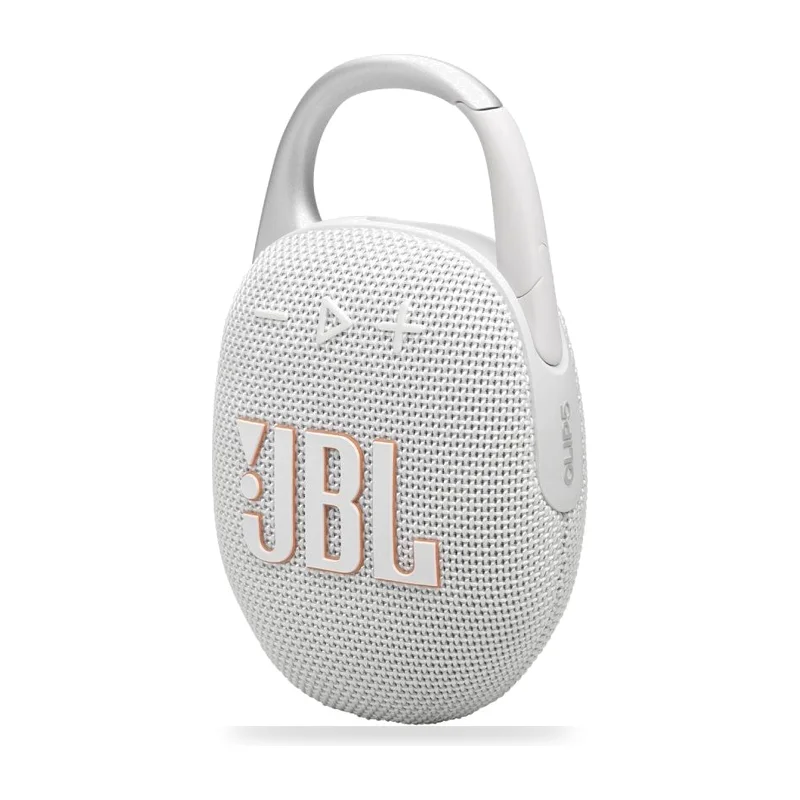 Altavoz con Bluetooth JBL Clip 5/ 7W/ 1.0/ Blanco