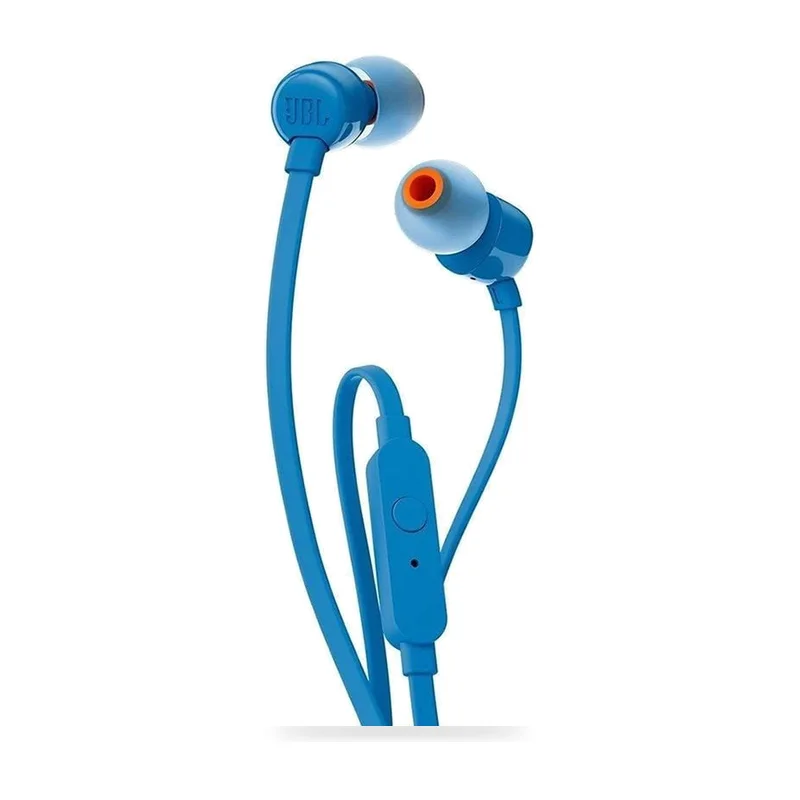 Auriculares Intrauditivos JBL Tune 110/ con Micrófono/ Jack 3.5/ Azules