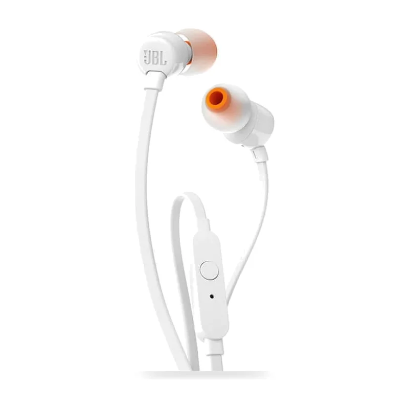 Auriculares Intrauditivos JBL Tune 110/ con Micrófono/ Jack 3.5/ Blancos