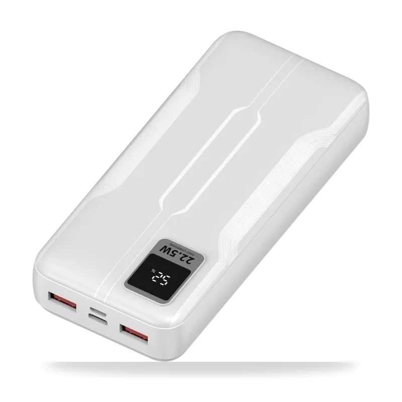 Powerbank 20000mAh Leotec LEPOW20W22W/ 22.5W/ Blanca