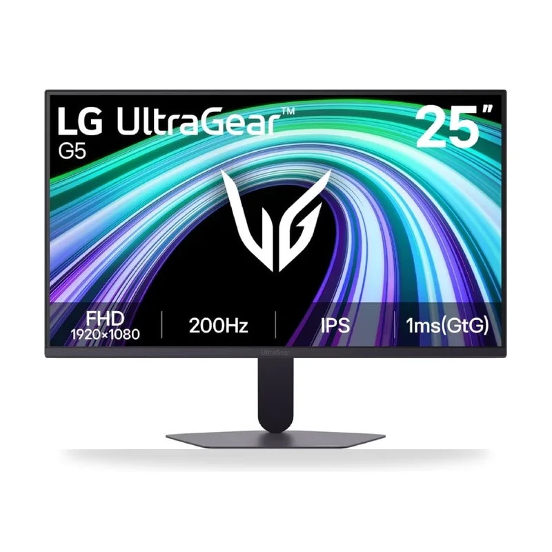 Monitor Gaming LG UltraGear G5 25G523B-B 25"/ Full HD/ 1ms/ 200Hz/ IPS/ Negro
