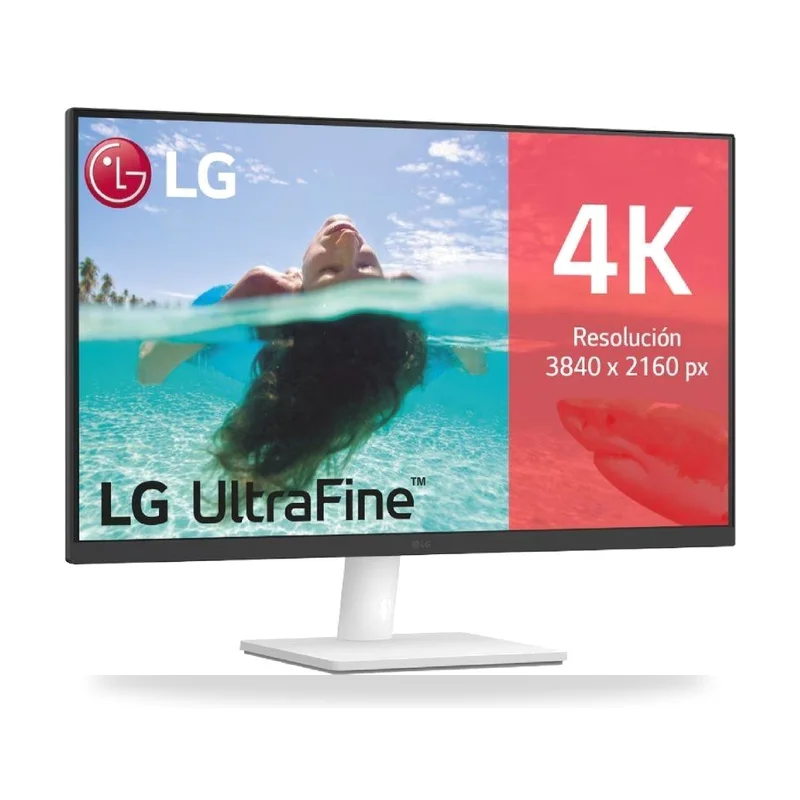 Monitor Profesional LG UltraFine 27US500-W 27"/ 4K/ Multimedia/ Blanco