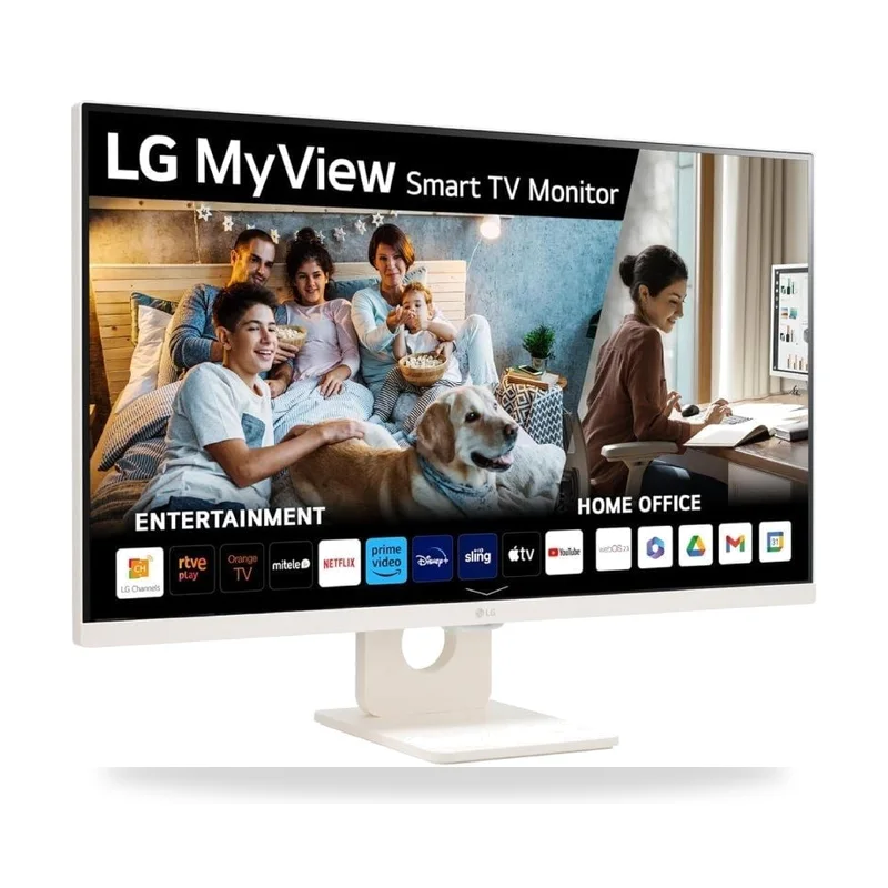 Smart Monitor LG MyView 32SR50F-W 31.5"/ Full HD/ Multimedia/ Smart TV/ Blanco