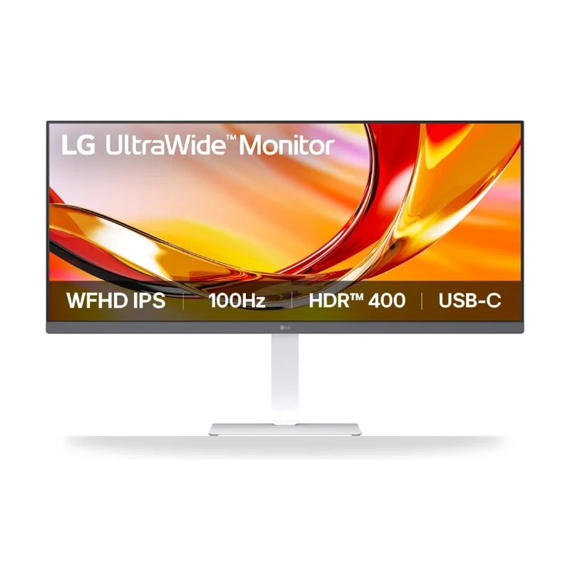 Monitor Profesional Ultrapanorámico LG 34BF550B-W 34"/ WFHD/ Multimedia/ Regulable en altura/ Blanco