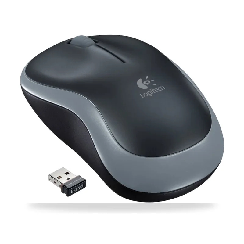 Ratón Inalámbrico Logitech M185/ Hasta 1000 DPI/ Gris