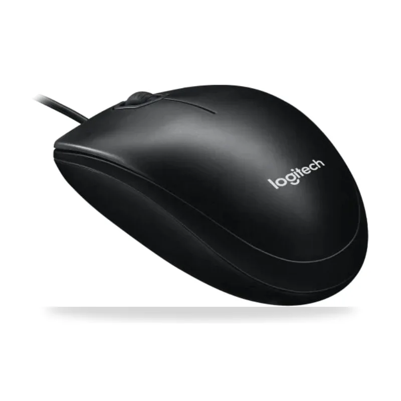 Ratón Logitech M100/ Hasta 1000 DPI/ Negro