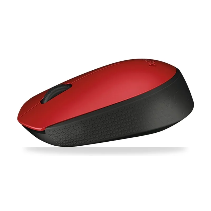 Ratón Inalámbrico Logitech M171/ Hasta 1000 DPI/ Rojo
