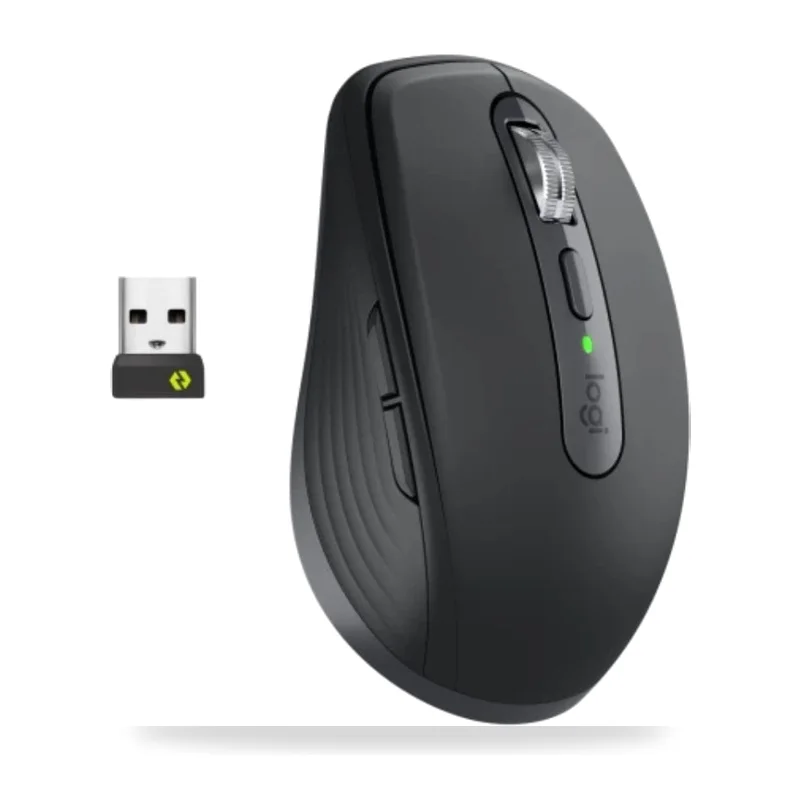 Ratón Inalámbrico Logitech MX Anywhere 3S For Business/ Batería recargable/ Hasta 8000 DPI/ Grafito