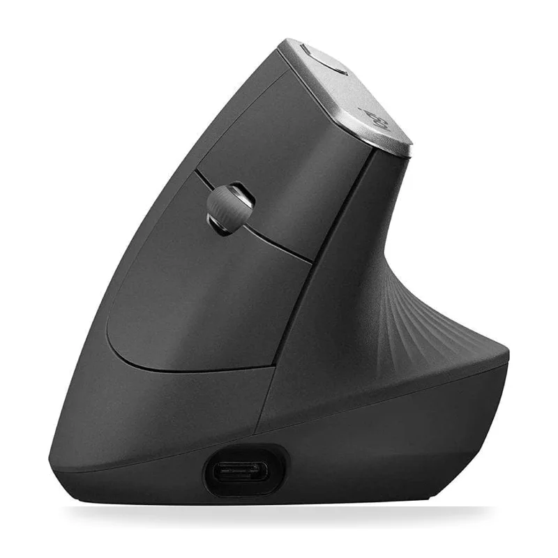 Ratón Vertical Inalámbrico Logitech Vertical MX/ Batería recargable/ Hasta 4000 DPI