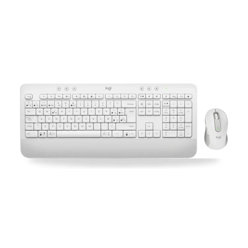 Teclado y Ratón Inalámbricos Logitech Signature MK650 Combo For Business/ Blanco