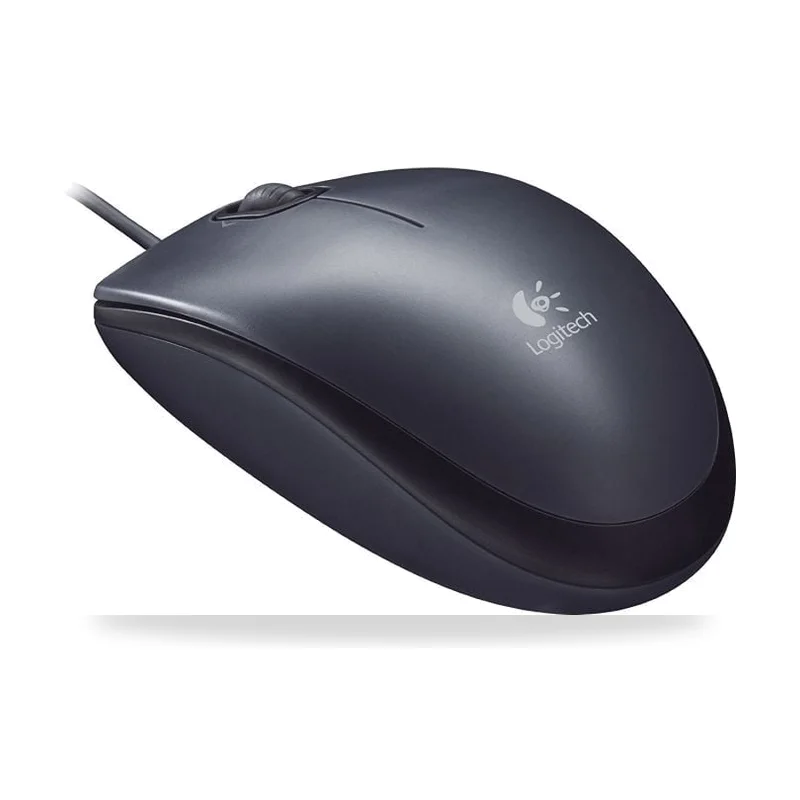 Ratón Logitech M90/ Hasta 1000 DPI/ Gris V2
