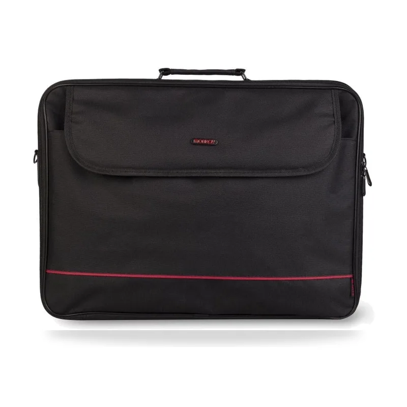 Maletín Monray Passenger Plus para Portátiles hasta 18"/ Cinta para Trolley/ Negro