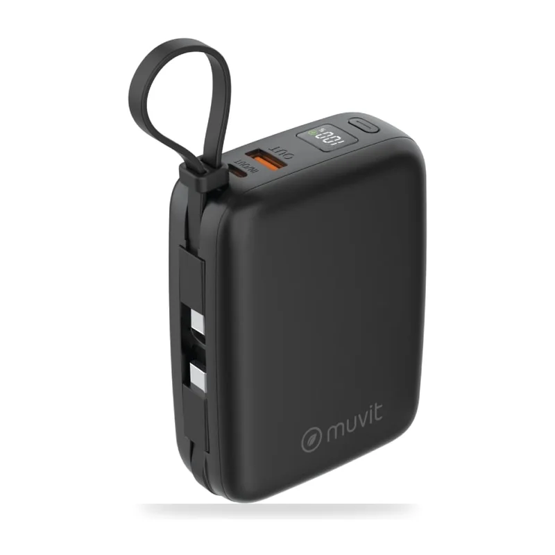 Powerbank 20000mAh Muvit For Change MCCHP0015/ 65W/ Negra