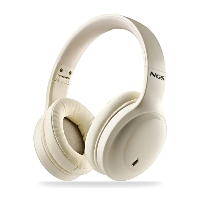 Auriculares Inalámbricos NGS Artica Glacier/ con Micrófono/ Bluetooth/ Beiges