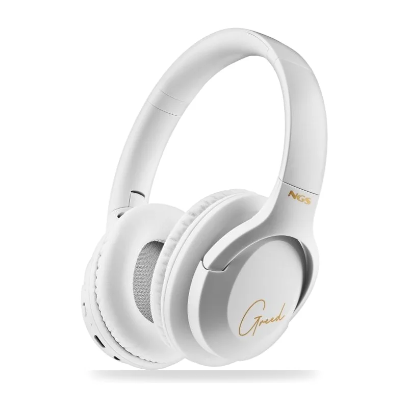 Auriculares Inalámbricos NGS Artica Greed/ con Micrófono/ Bluetooth/ Blancos
