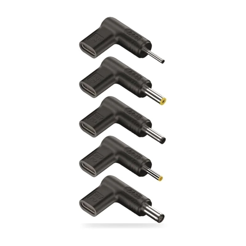 Pack 5 Clavijas para Portátil Asus NGS BUD-AS/ DC - USB Tipo-C