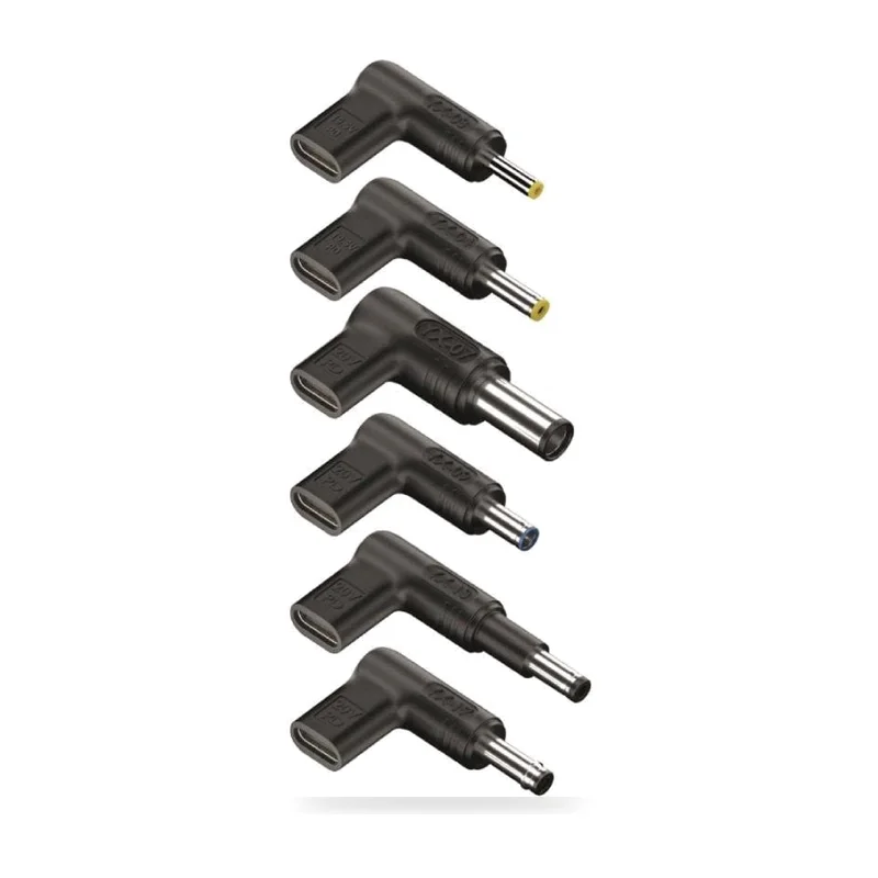 Pack 6 Clavijas para Portátil HP NGS BUD-H/ DC - USB Tipo-C
