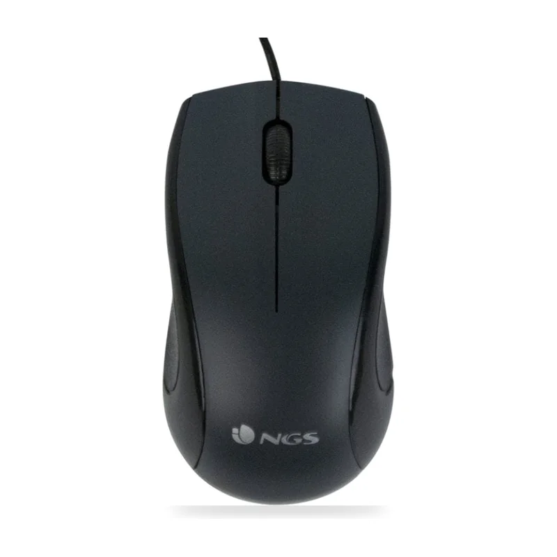 Ratón NGS Black Mist/ Hasta 1000 DPI