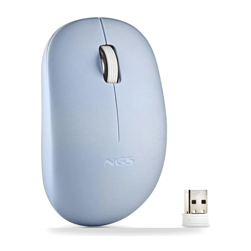 Ratón Inalámbrico NGS Fog Pro/ Hasta 1000 DPI