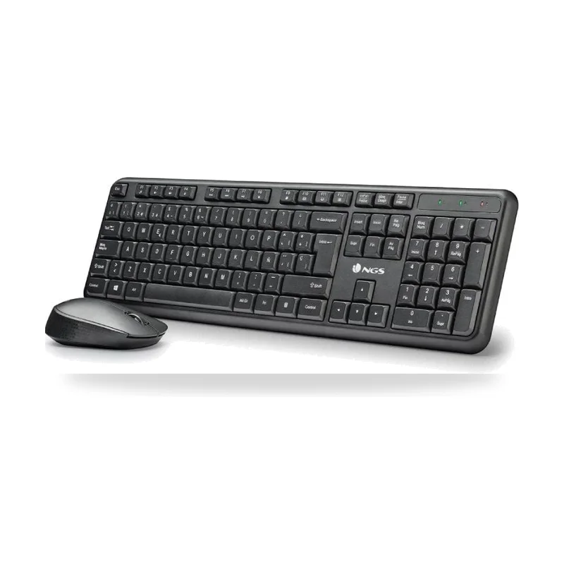 Teclado y Ratón Inalámbricos NGS Harmony Kit