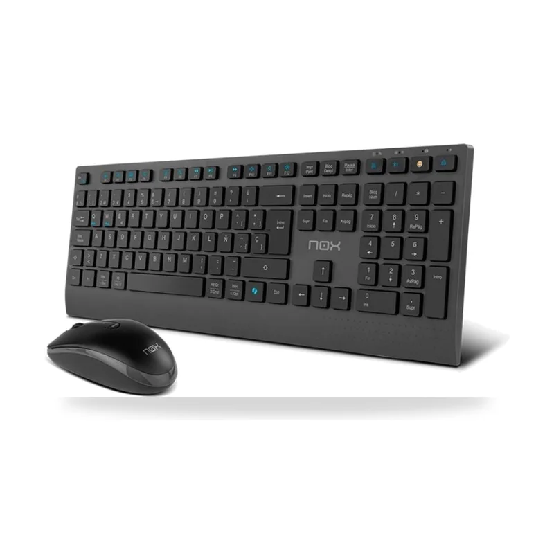 Teclado y Ratón Inalámbricos Nox Lite Duo