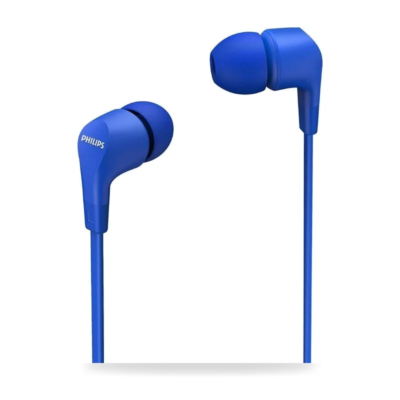 Auriculares Intrauditivos Philips TAE1105BL/ con Micrófono/ Jack 3.5/ Azules