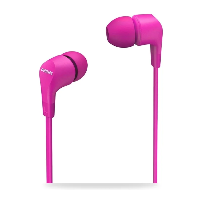 Auriculares Intrauditivos Philips TAE1105PK/ con Micrófono/ Jack 3.5/ Rosas