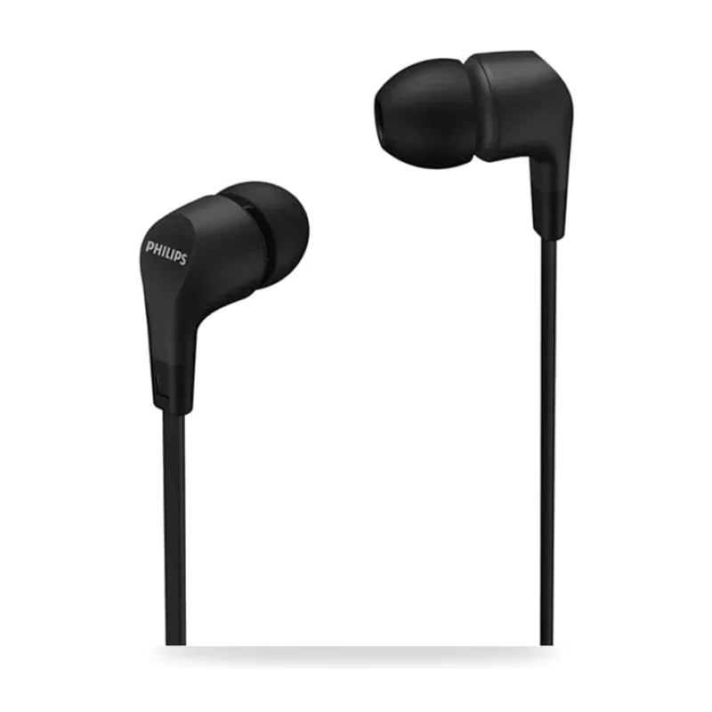 Auriculares Intrauditivos Philips TAE1105/ Jack 3.5/ Negros