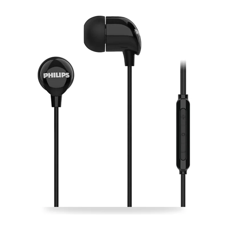 Auriculares Intrauditivos Philips TAE2146BK/ con Micrófono/ USB Tipo-C/ Negros