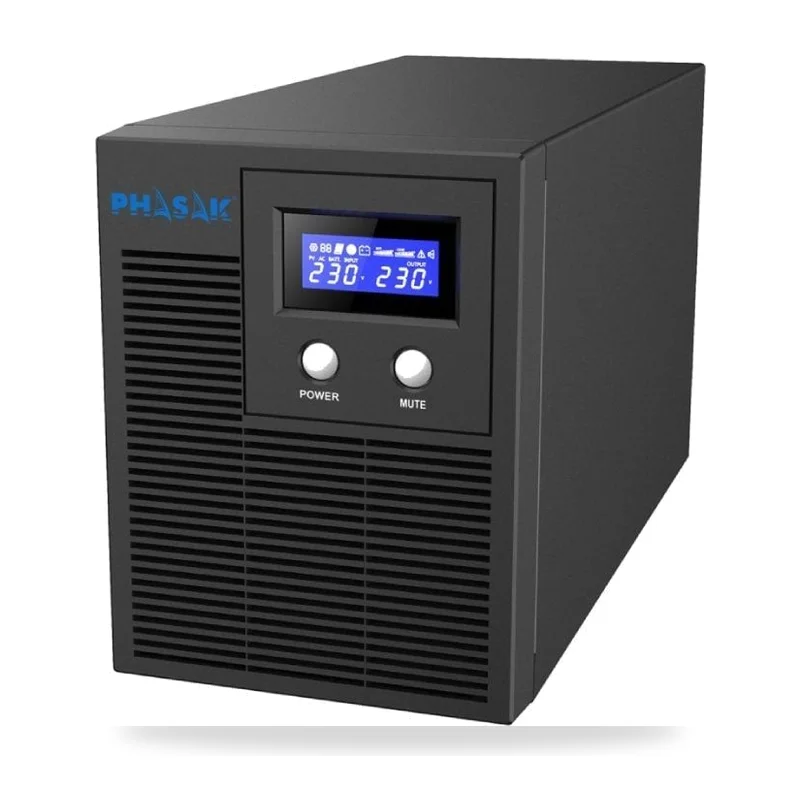 SAI Línea Interactiva Phasak Protekt 2160 VA/ 2160VA-1400W/ 4 Salidas/ Formato Torre