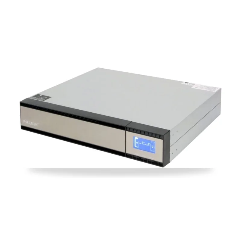 SAI Online Phasak Rack 3000 VA Online LCD/ 3000VA-2700W/ 8 Salidas/ Formato Rack