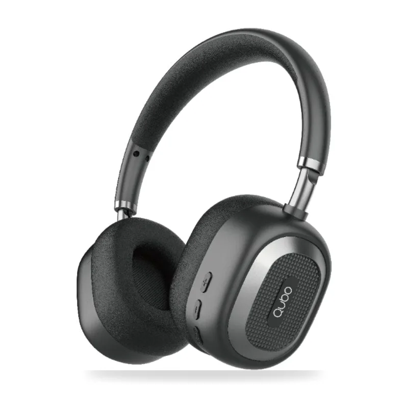 Auriculares Inalámbricos Qubo HD-100/ con Micrófono/ Bluetooth/ Negros