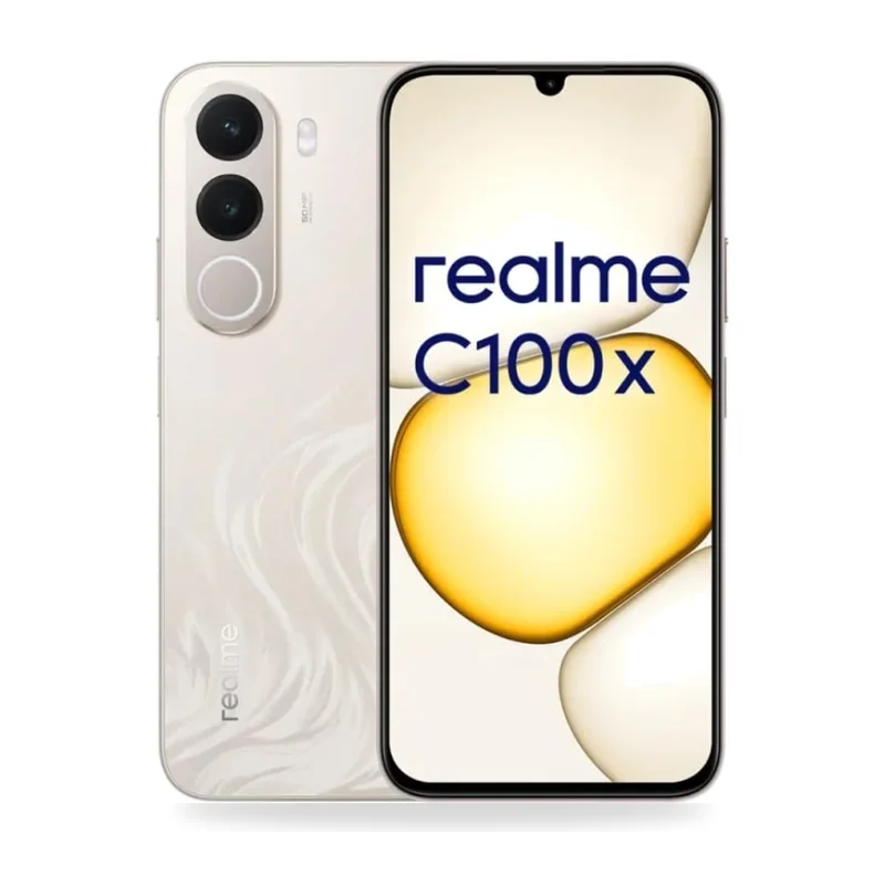 Smartphone Realme C100X 4GB/ 256GB/ 6.8"/ Dorado