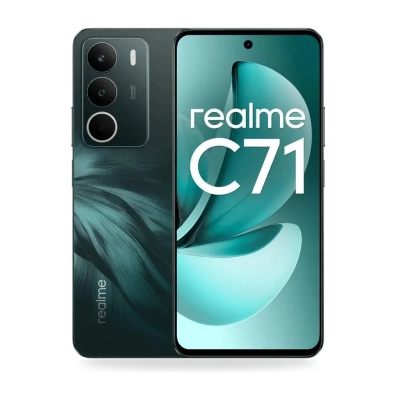 Smartphone Realme C71 4GB/ 256GB/ 6.67"/ Verde Oscuro