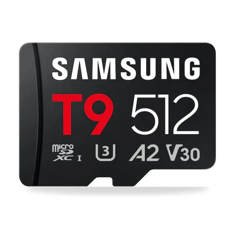 Tarjeta de Memoria Samsung P9 512GB microSD XC/ Clase 10/ 200MBs