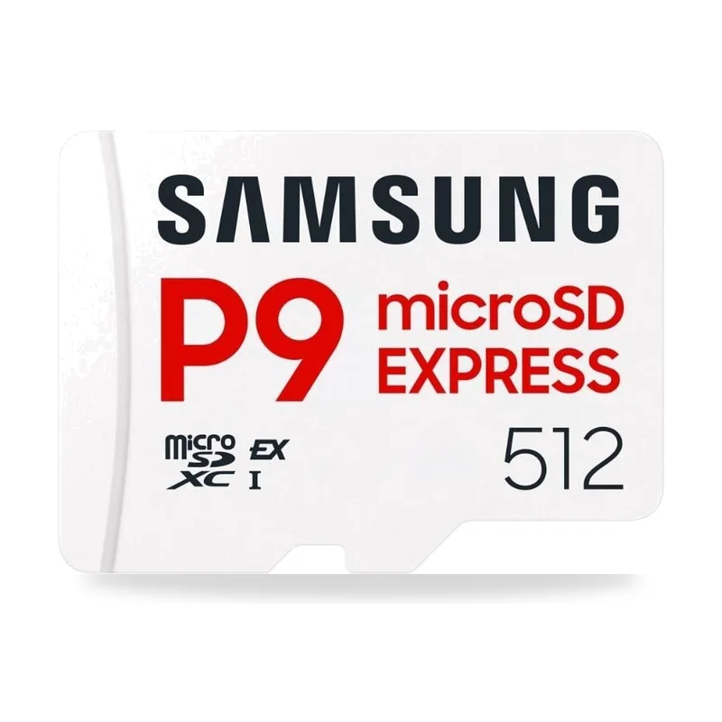 Tarjeta de Memoria Samsung P9 Express 512GB microSD XC/ Clase 10/ 800MBs