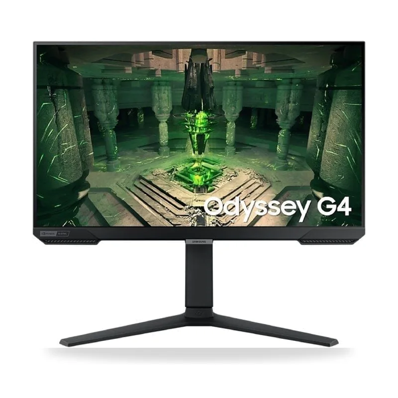 Monitor Gaming Samsung Odyssey G4 S25BG400EU/ 25"/ Full HD/ 1ms/ 240Hz/ IPS/ Regulable en altura/ Negro