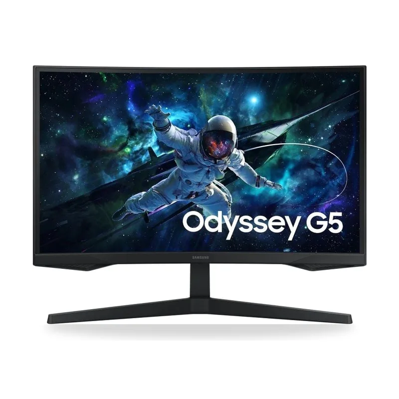 Monitor Gaming Curvo Samsung Odyssey G5 S27CG552EU 27"/ QHD/ 1ms/ 165Hz/ VA/ Negro