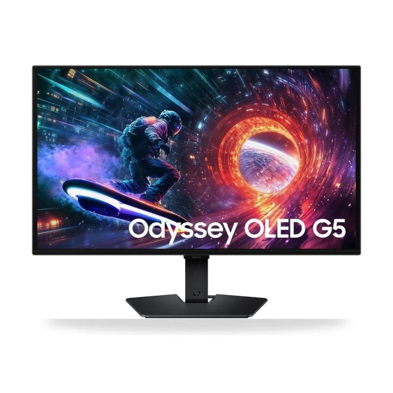 Monitor Gaming Samsung Odyssey G5 G50SF S27FG500SU 27"/ QHD/ 0.03ms/ 180Hz/ QD-OLED/ Negro