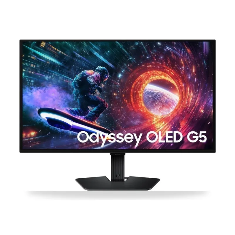 Monitor Gaming Samsung Odyssey G5 G50SF S27FG502SU 27"/ QHD/ 0.03ms/ 180Hz/ QD-OLED/ Negro