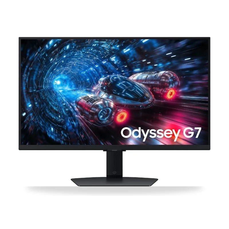 Monitor Gaming Samsung Odyssey G7 G70F S27FG702EU 27"/ 4K/ 1ms/ 360Hz/ IPS/ Regulable en altura/ Negro
