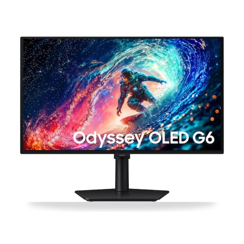 Monitor Gaming Samsung Odyssey OLED G6 G61SH S27HG612SU 27"/ QHD/ 0.03ms/ 240Hz/ QD-OLED/ Regulable en altura/ Negro