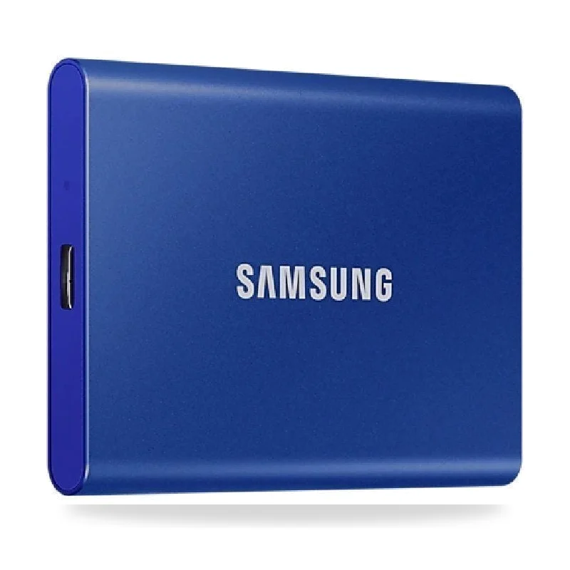 Disco Externo SSD Samsung Portable T7 2TB/ USB 3.2/ Azul