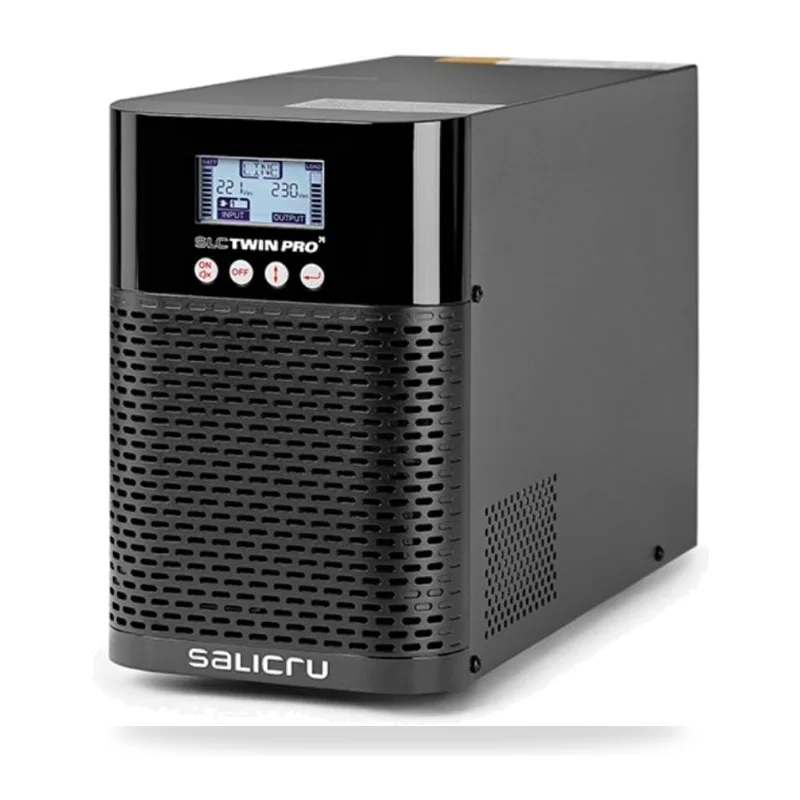 SAI Online Salicru Twin Pro2/ 700VA-630W/ 3 Salidas/ Formato Torre