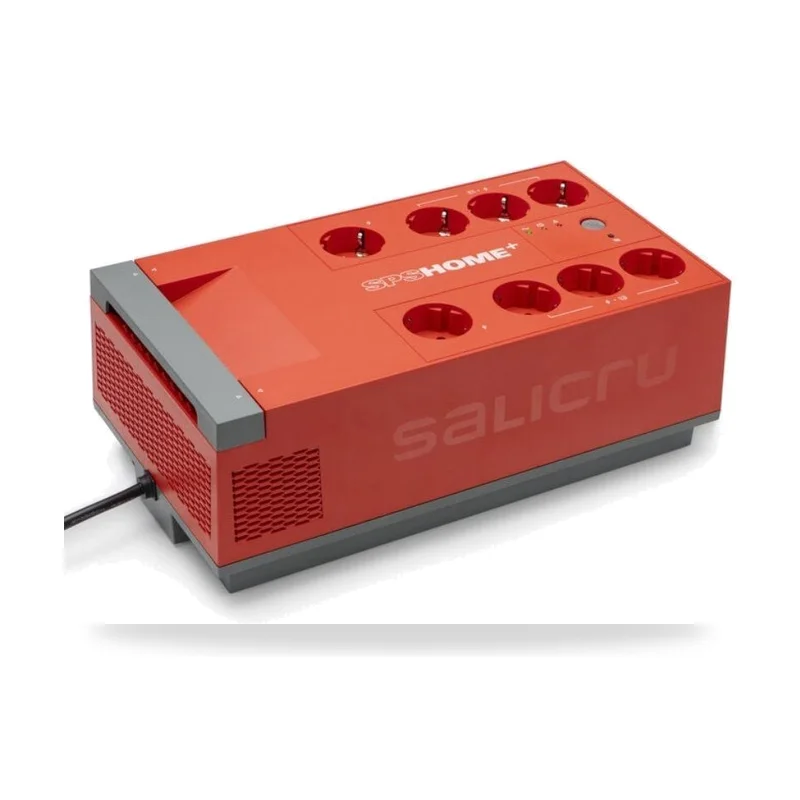 SAI Línea Interactiva Salicru SPS 650+/ 650VA-360W/ 8 Salidas/ Formato Rack