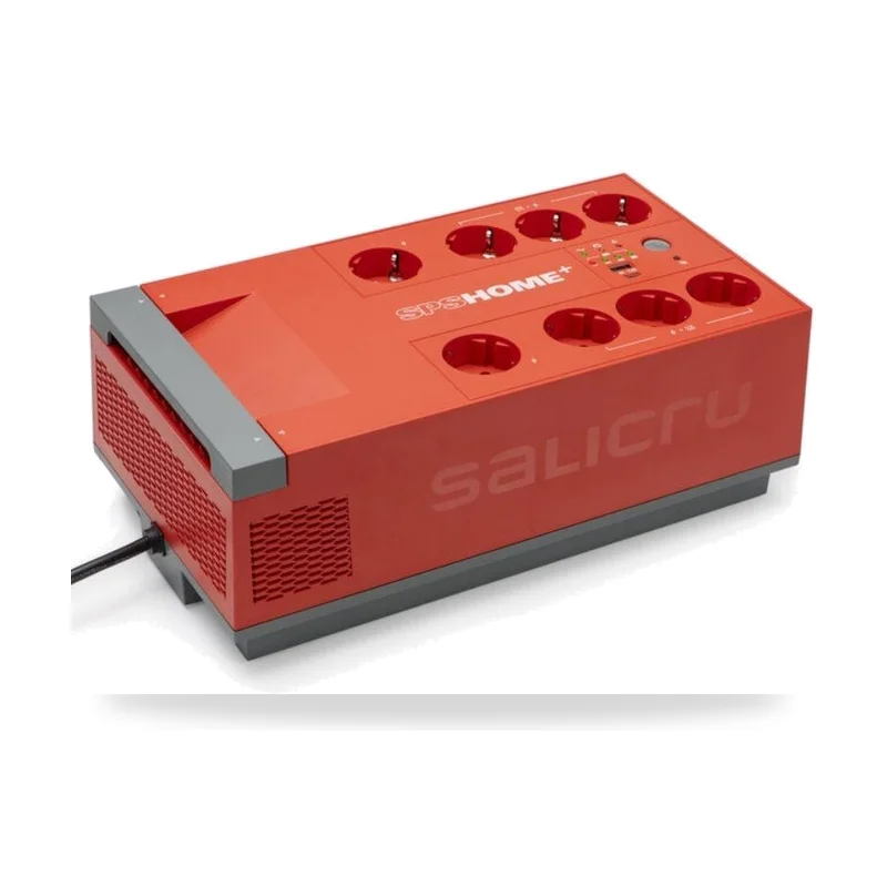 SAI Línea Interactiva Salicru SPS 850+/ 850VA-480W/ 8 Salidas/ Formato Rack